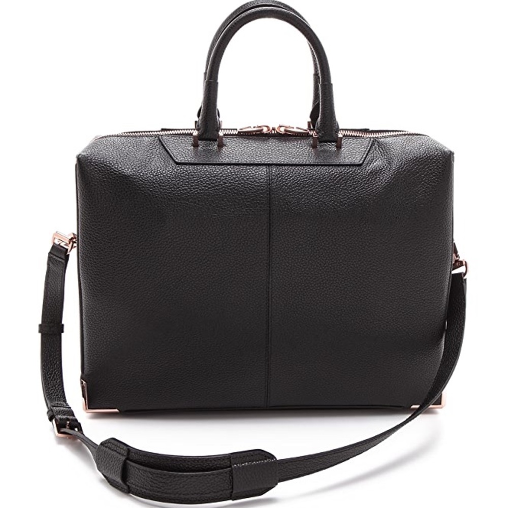 Alexander Wang Prisma Skeletal Briefcase black